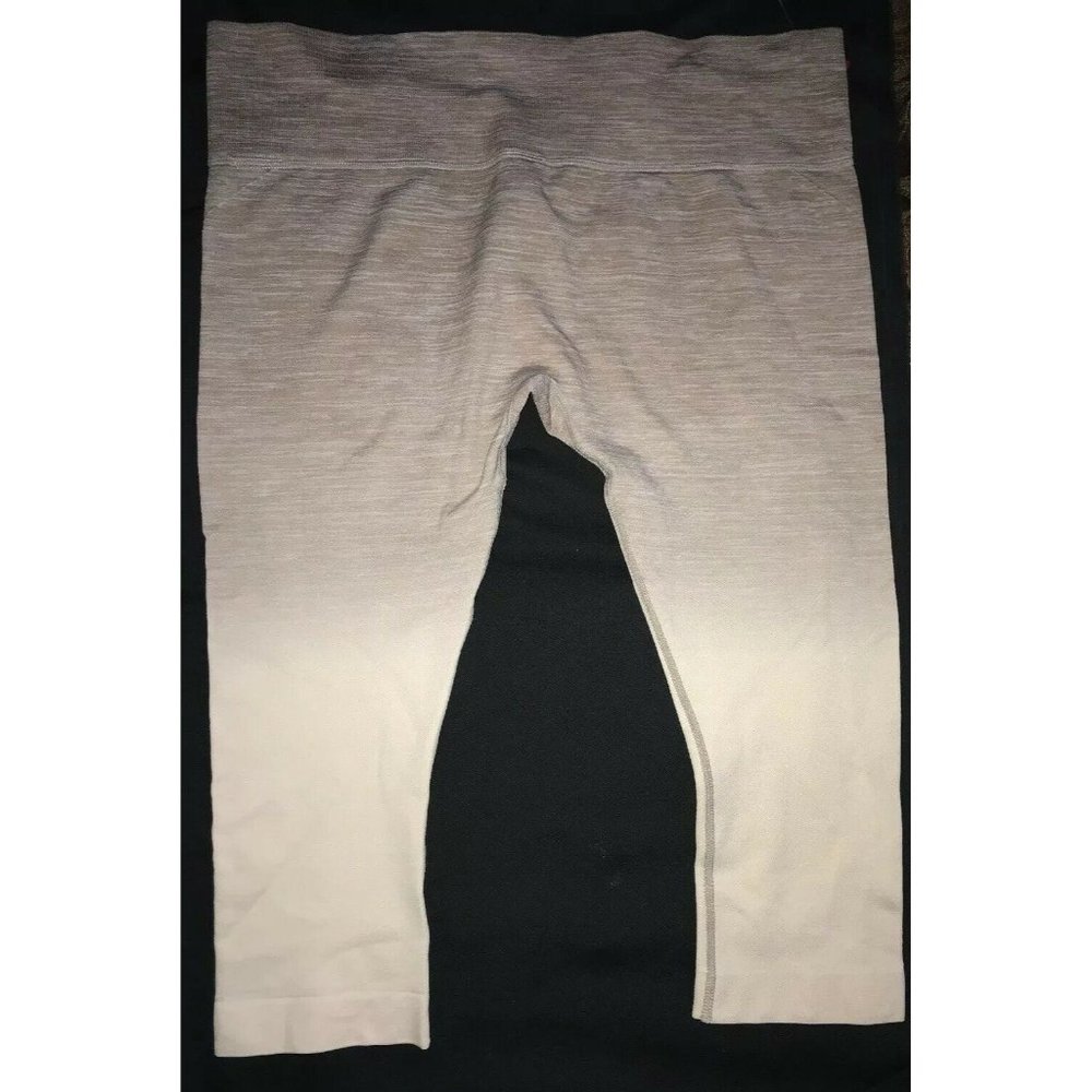 Itzon Women's Brown Cropped Workout Gym Yoga Pants Sz XXXL